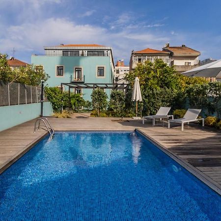 Central Studio W/ Pool, Ac & Patio By Lovelystay Porto Exterior foto