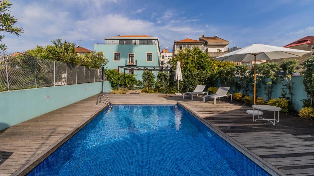 Central Studio W/ Pool, Ac & Patio By Lovelystay Porto Exterior foto
